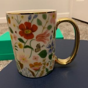 Rifle Paper Co. Strawberry Fields Floral Porcelain Mug